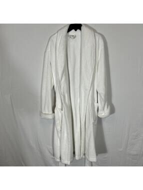 $94 THRESHOLD ADULT L/XL ROBE color White